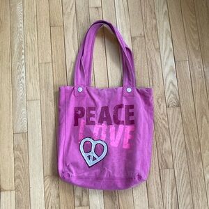 Y2K Style Canvas Shoulder Bag